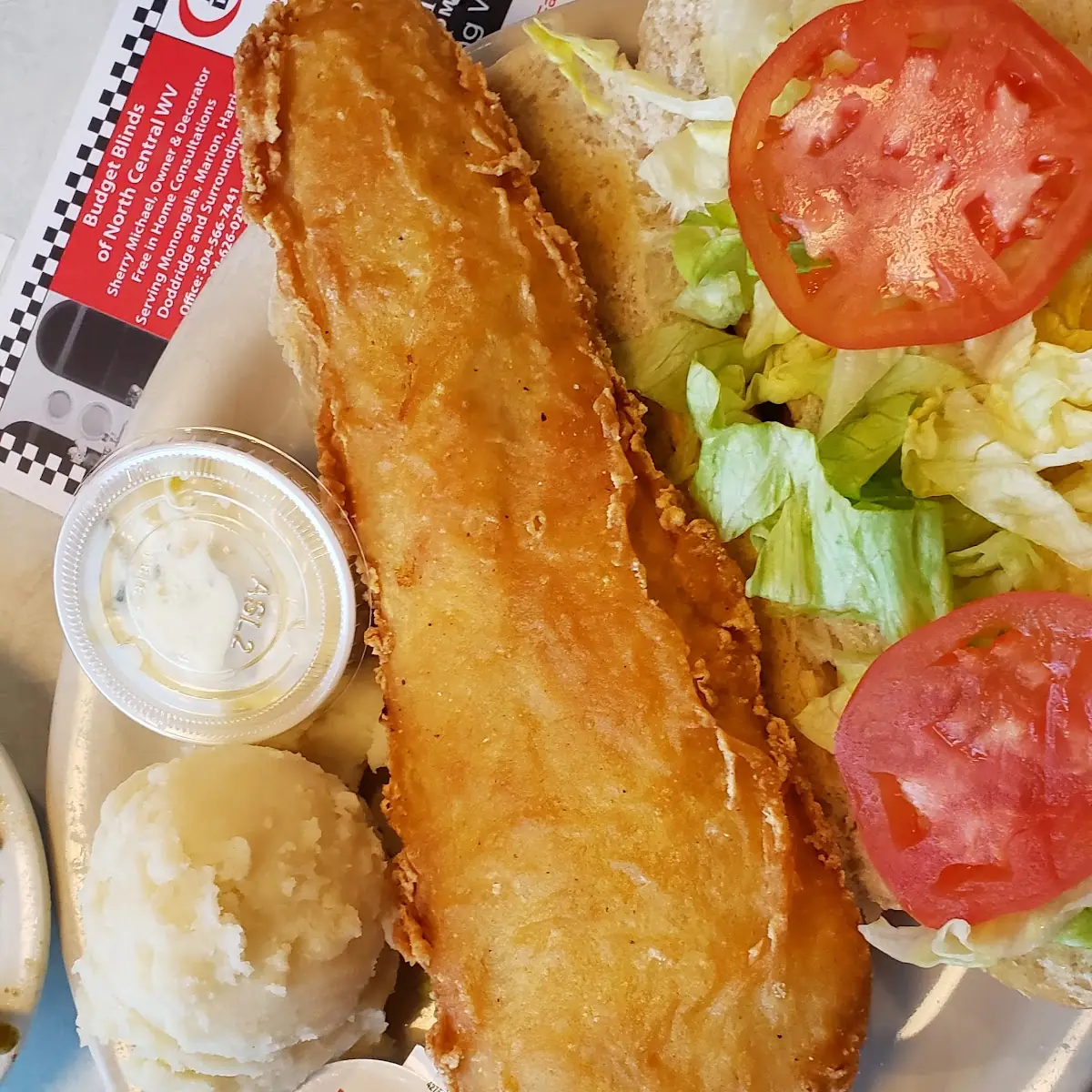 Jumbo Fish Sandwich