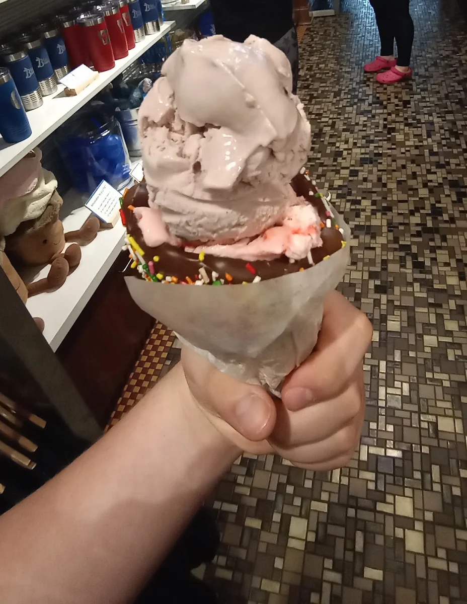 Chocolate Dipped Waffle Cone