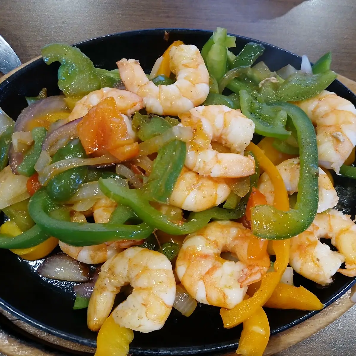 Shrimp Fajitas