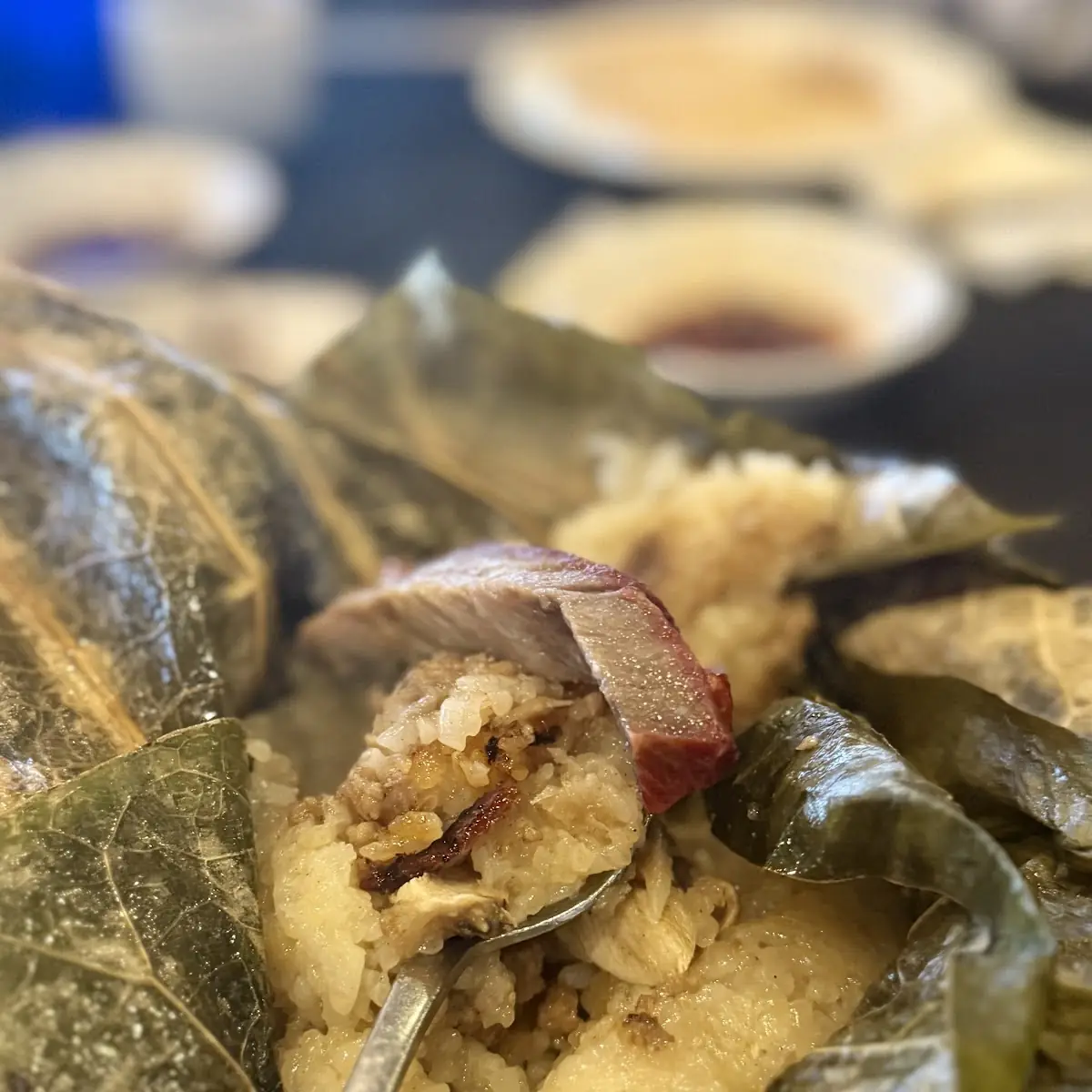 Sticky Rice in Lotus Leaf