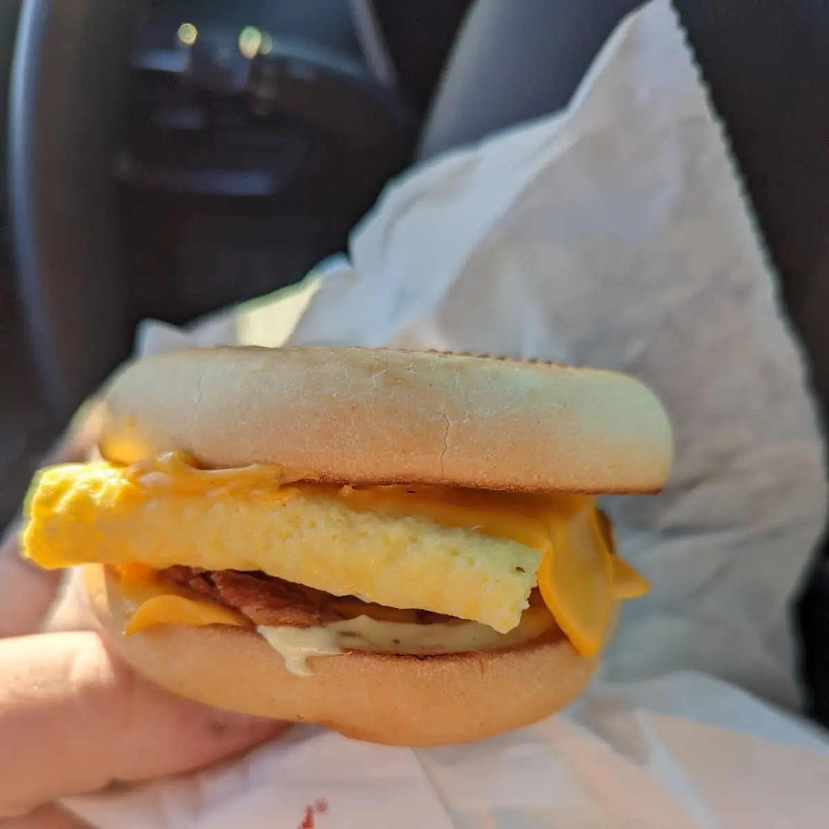 Bacon Egg Cheese Bagel