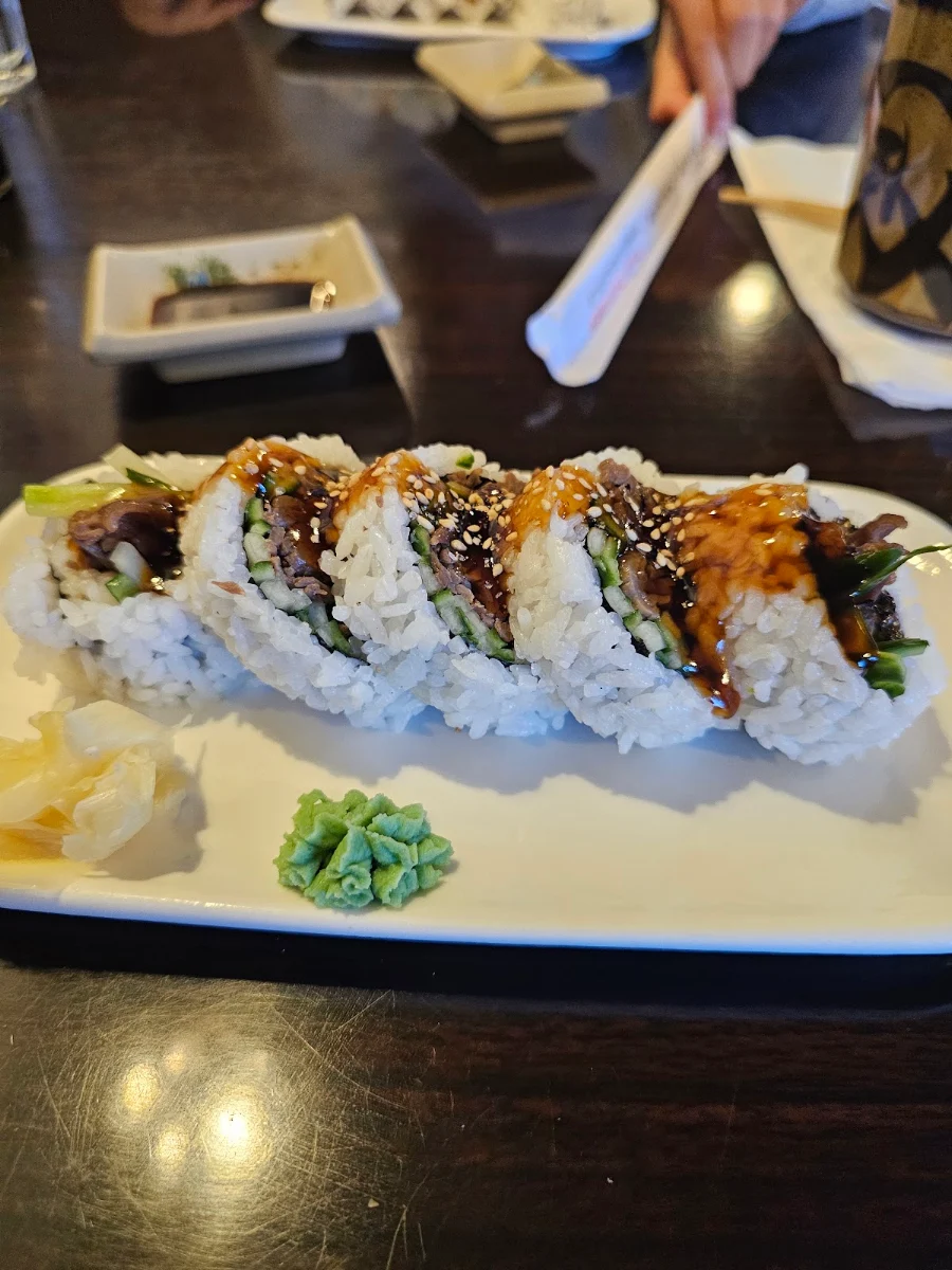 Spicy Beef Teriyaki burrito
