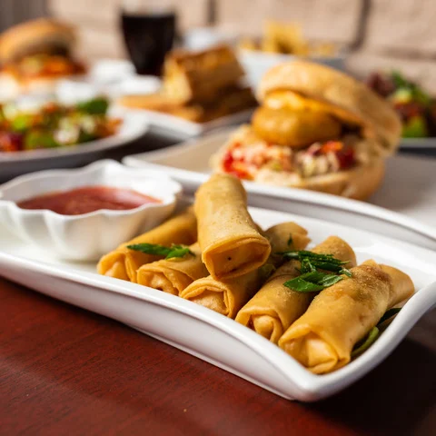 Veg Spring Roll, Sector 17