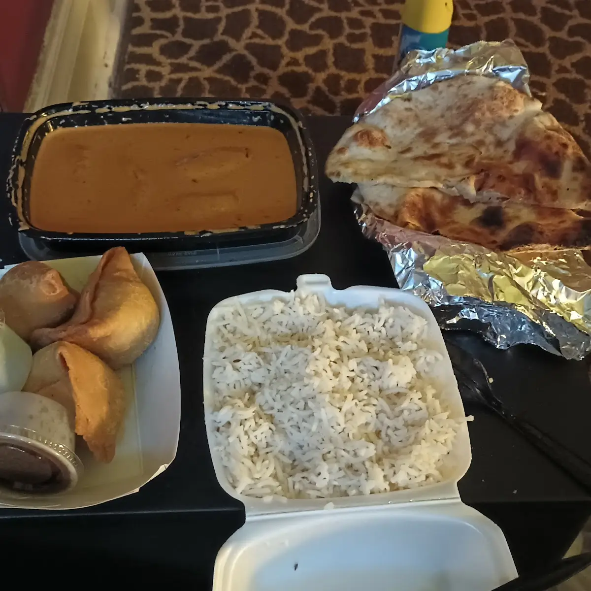 Malai Kofta Veg Samosa Rice Naan