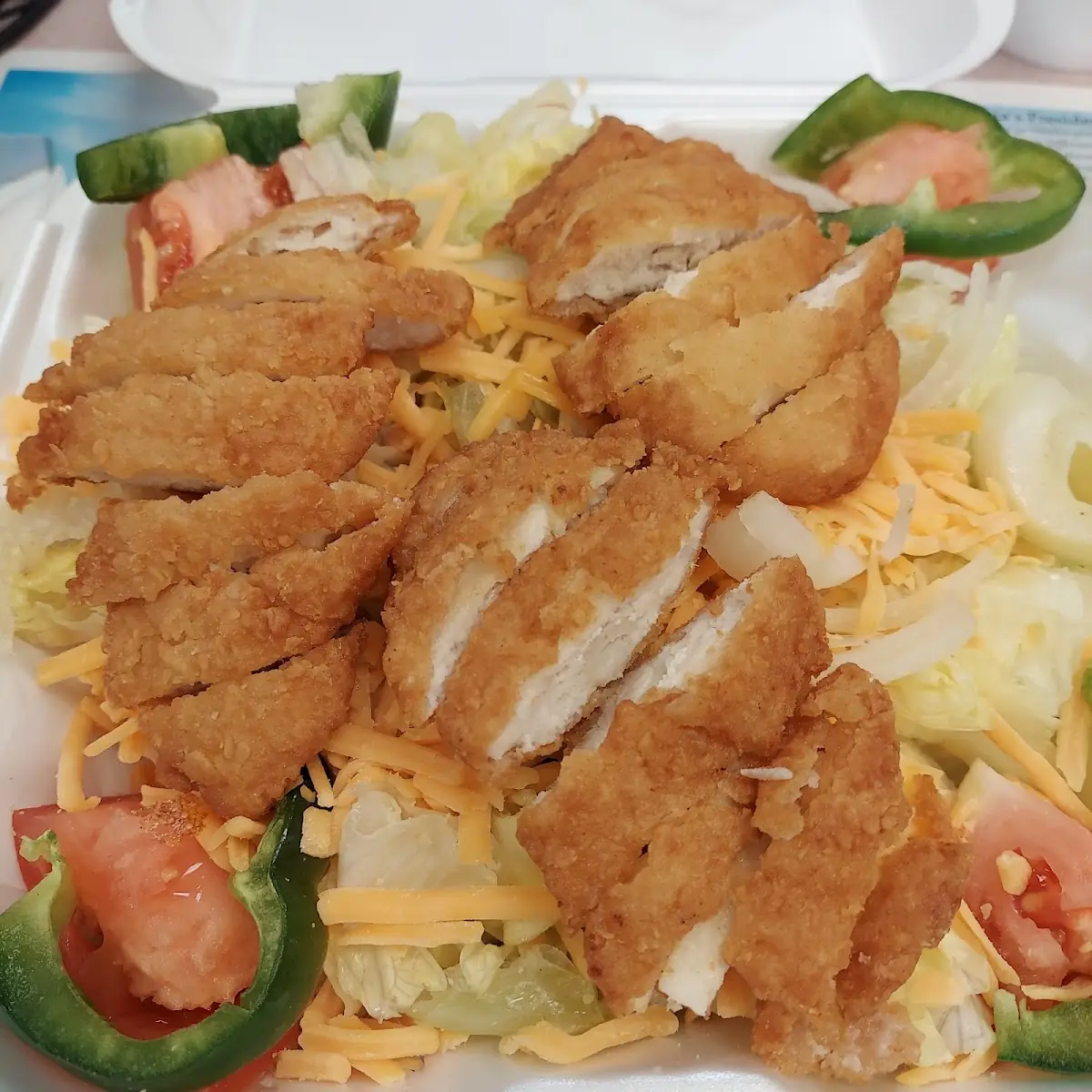 Fried Chicken Salad