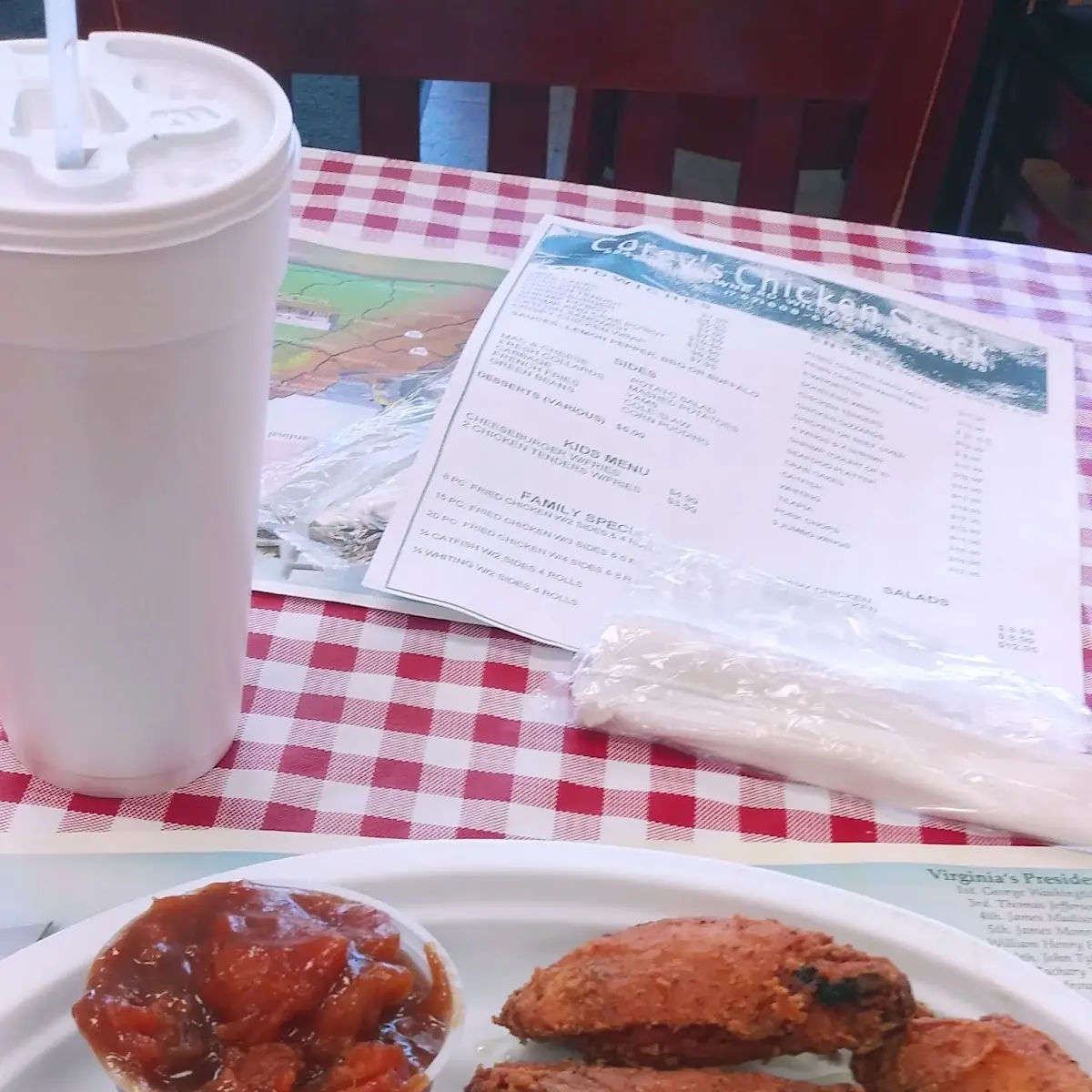 Fried Wingetts and Fried Shrimp