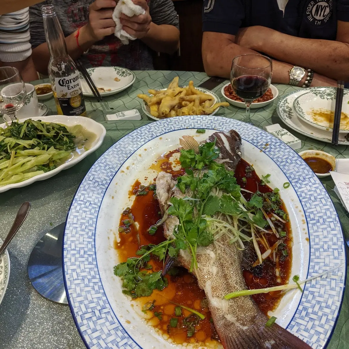 Steamed Live Fish