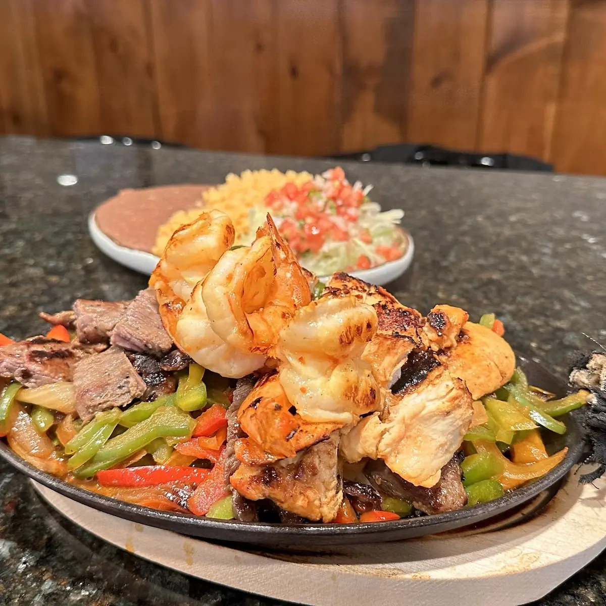 Trio Fajitas