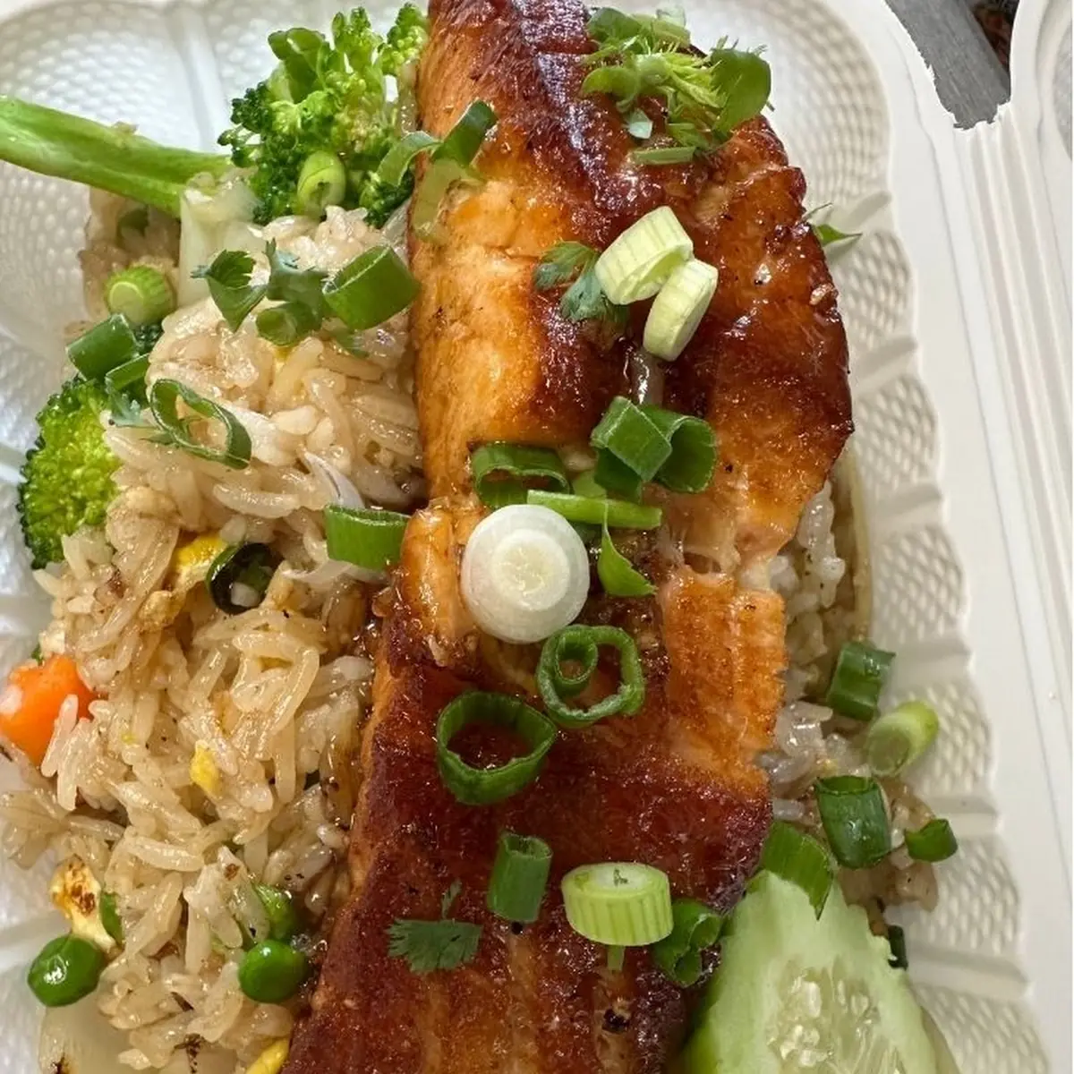 Salmon Fried Rice