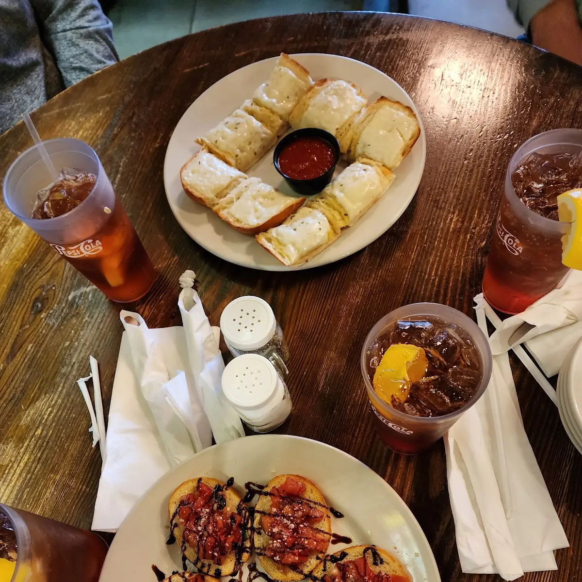 Bruchetta and Cheese Bread