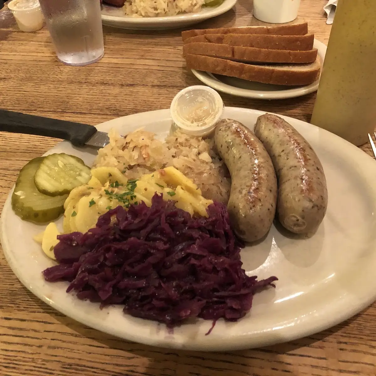 Polish Sausage Plate