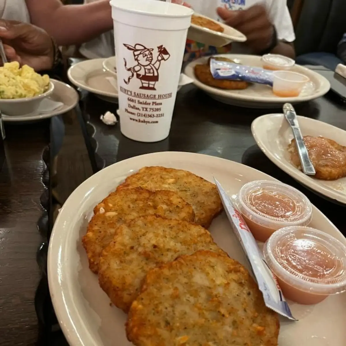 Potato Pancakes with Apple Sauce