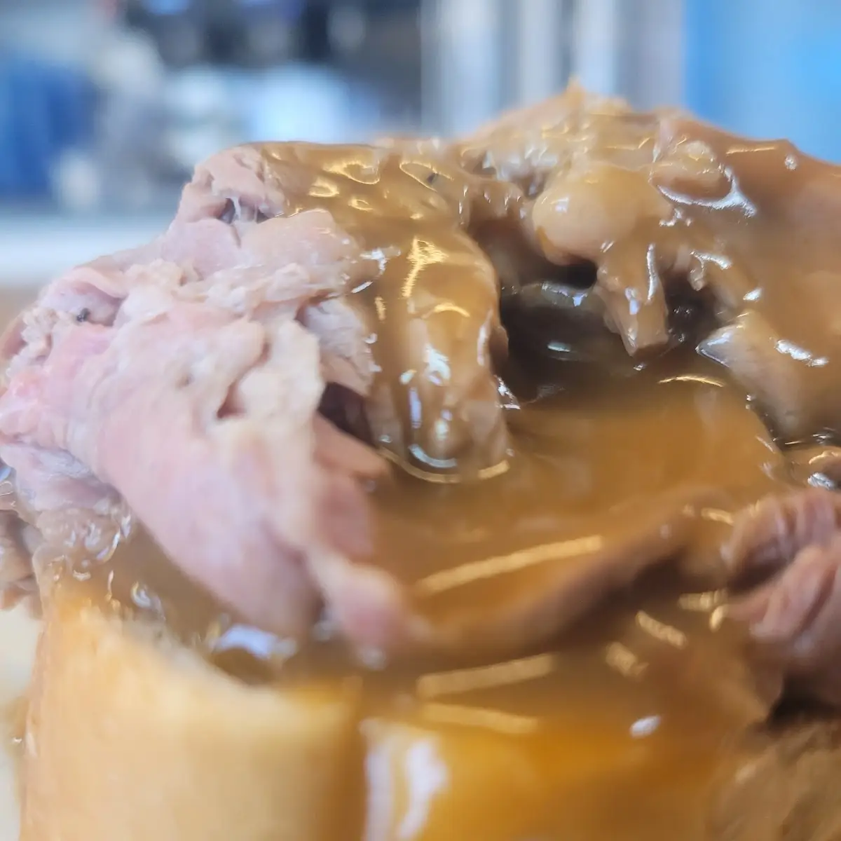 Hot Roast Beef with Gravy