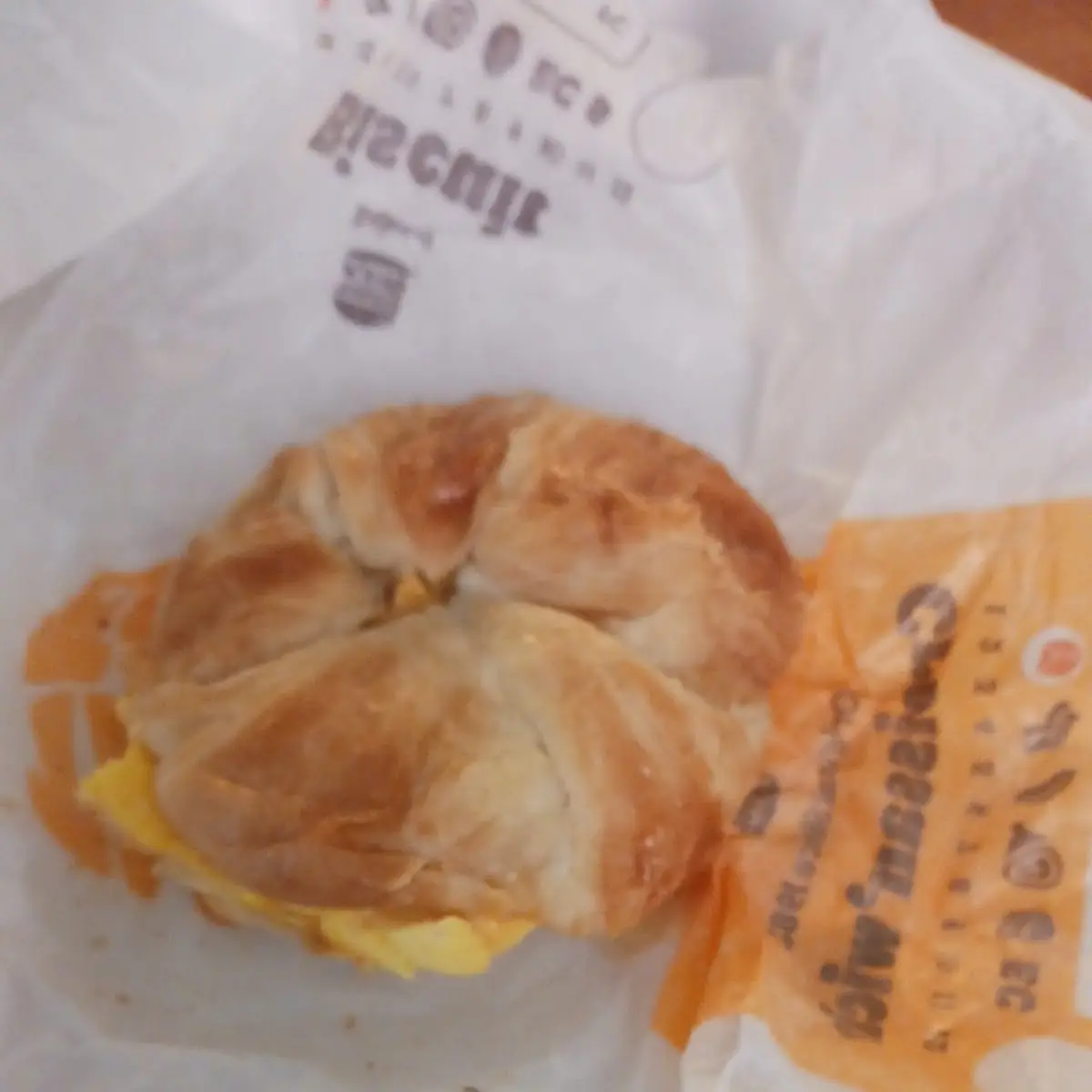 Bacon Egg and Cheese Croissant