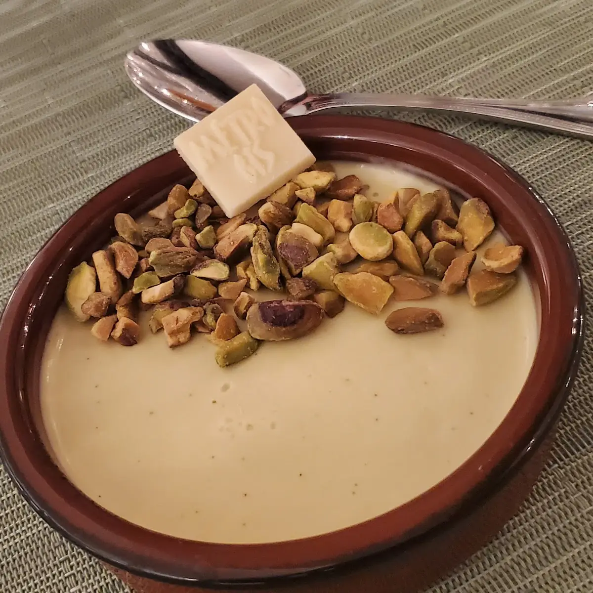 Pistachio Panna Cotta