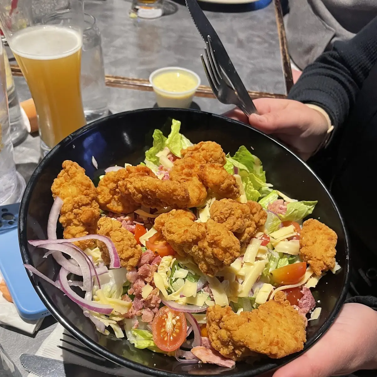 Fried Chicken Salad