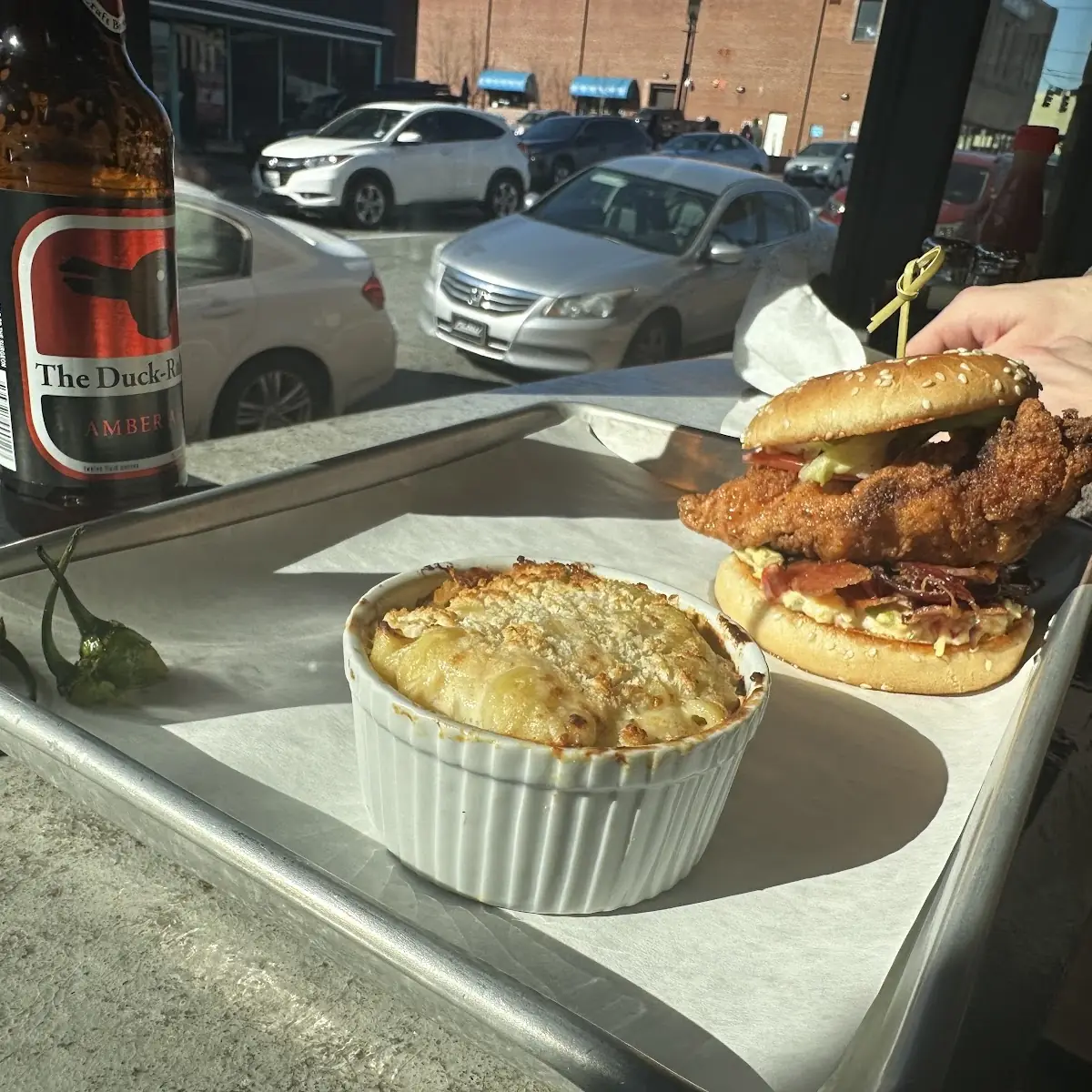 Hot Honey Chicken Sandwich