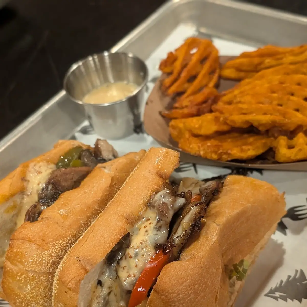Philly Cheese Steak Sandwich