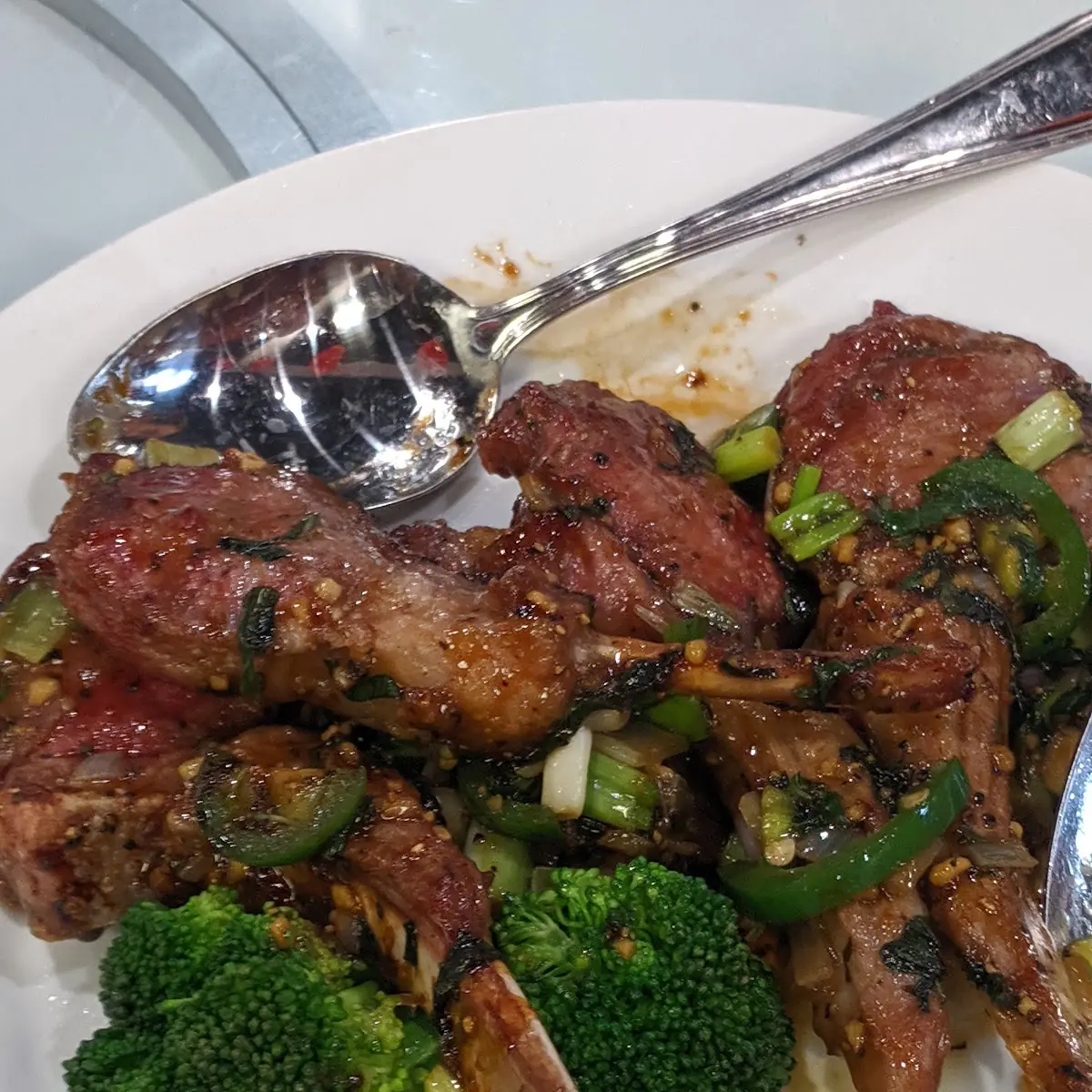 Lamb Chop with Black Pepper