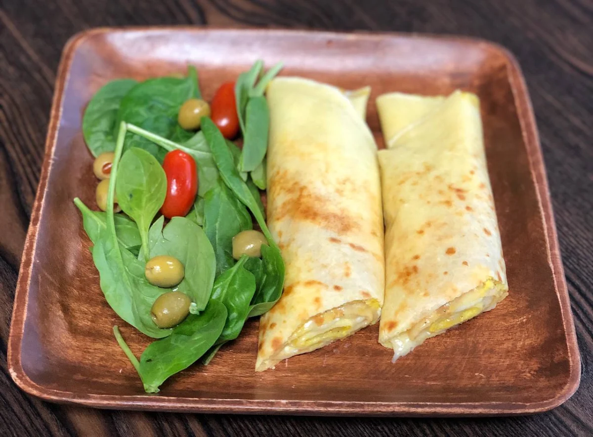 Egg Roll Crepe, Suficup Turkish Breakfast