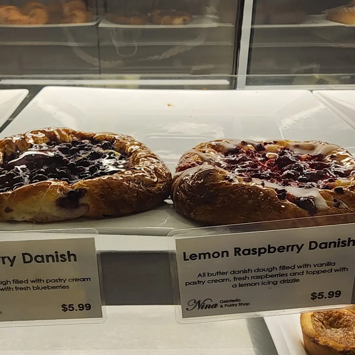 Blueberry White Chocolate Scone