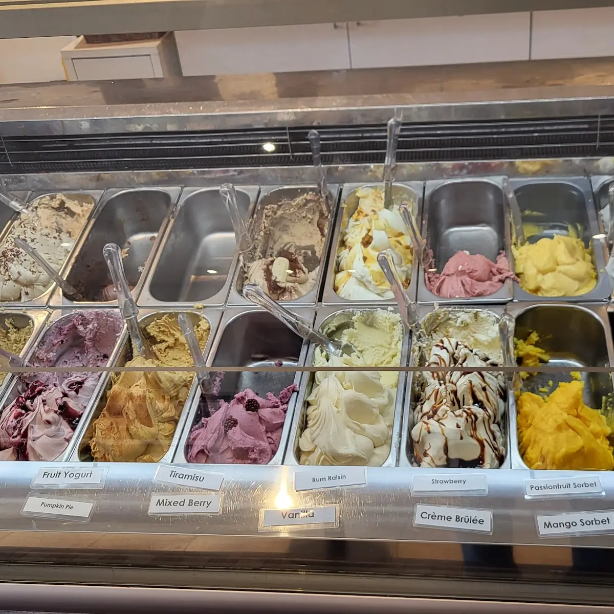 Gelato Various Flavours