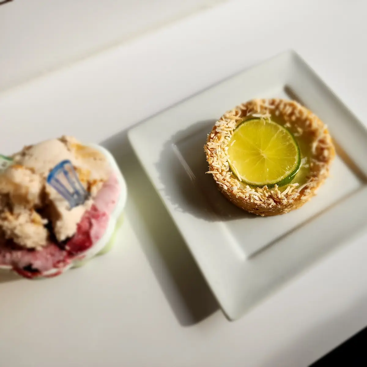 Lime Coconut Tart