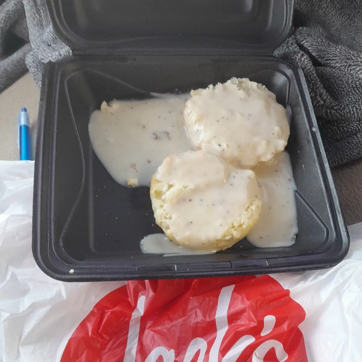 Sausage Gravy Biscuits