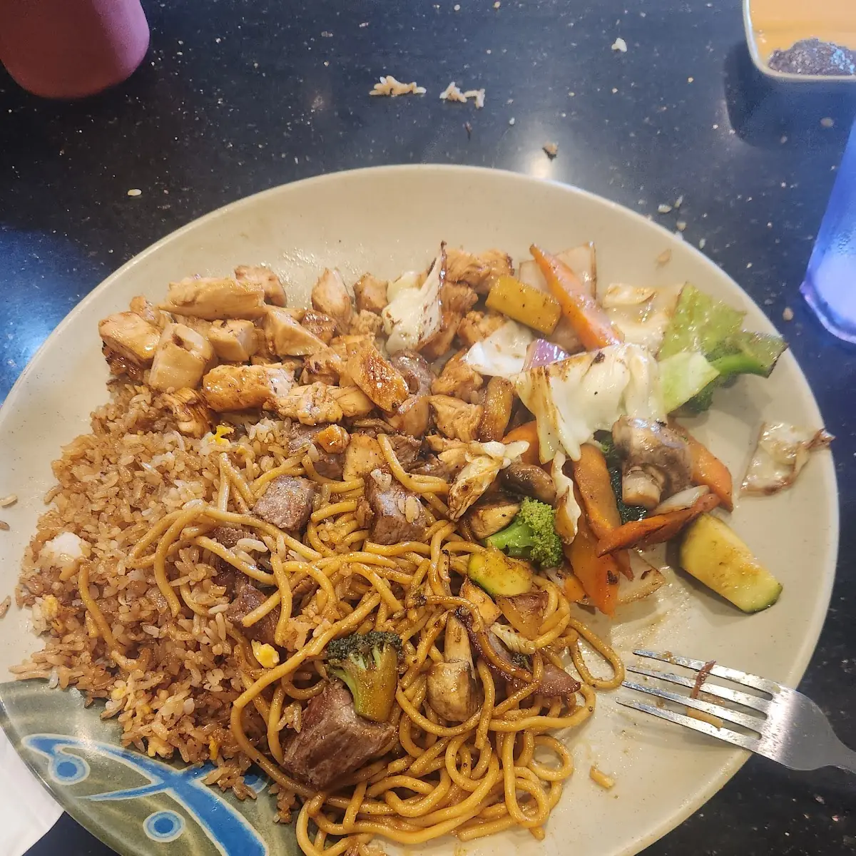 Stake and Chicken Combination