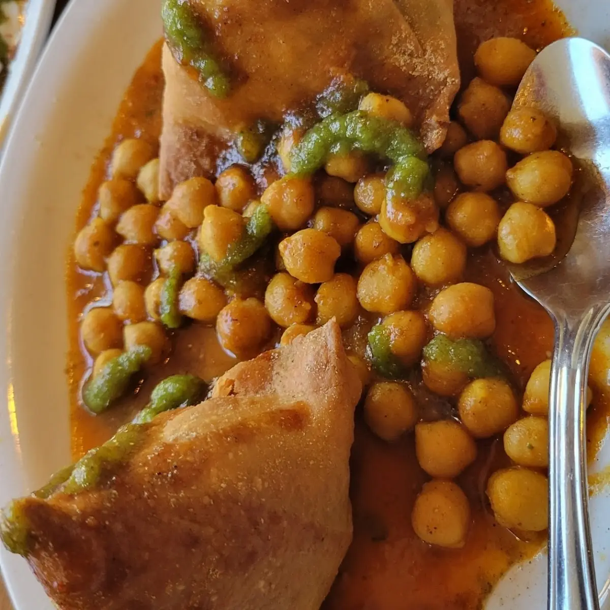 Plate of Samosa