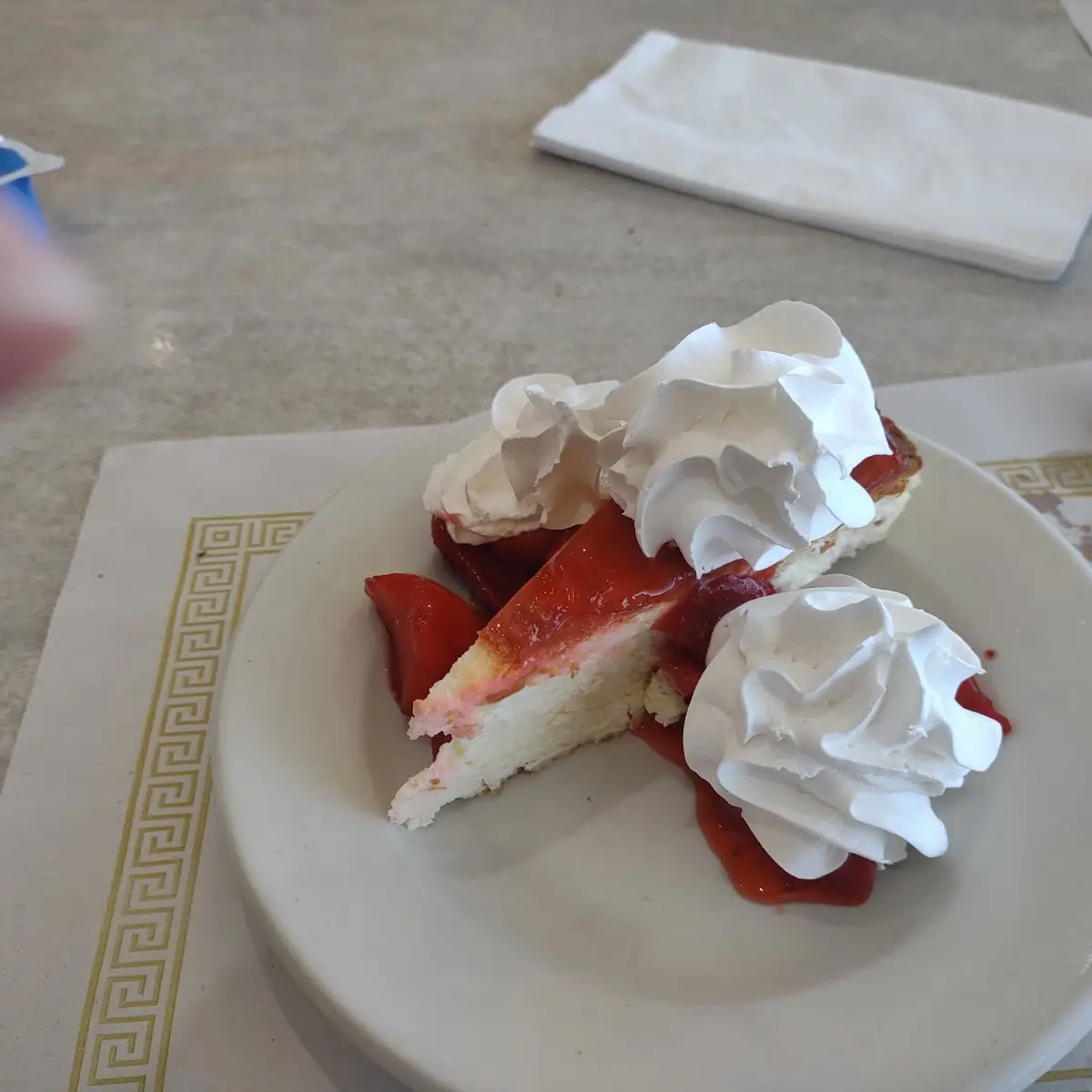 Cheese Cake with Strawberries