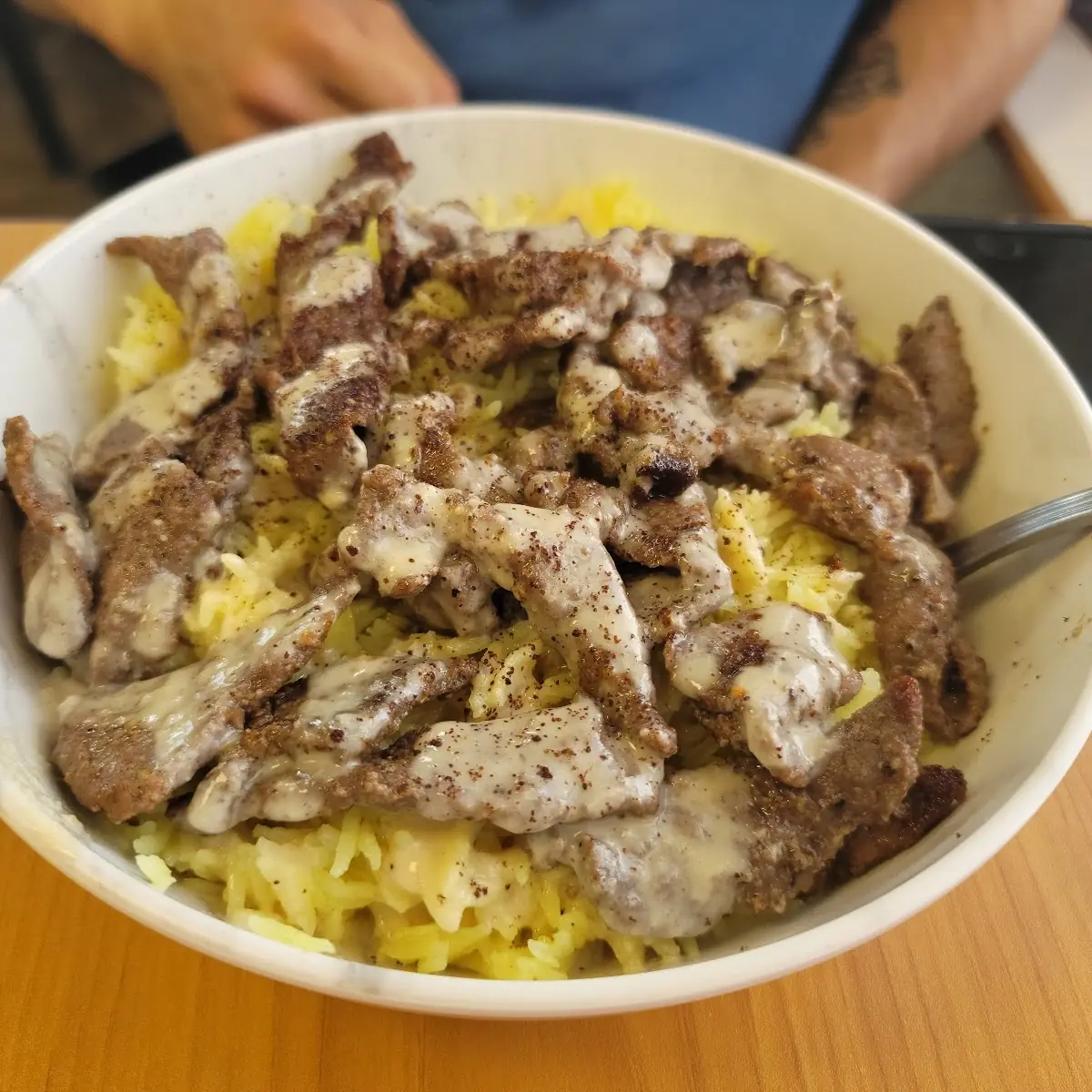 Chicken Shawarma Plate + Soup