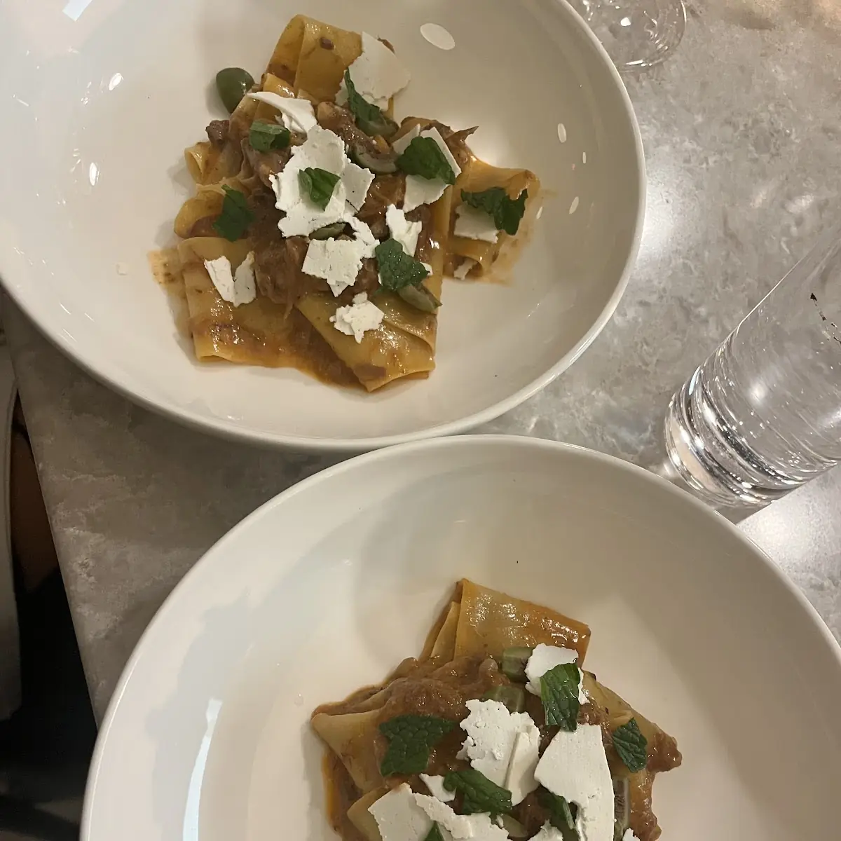 Braised Lamb Pasta Tagliatelle