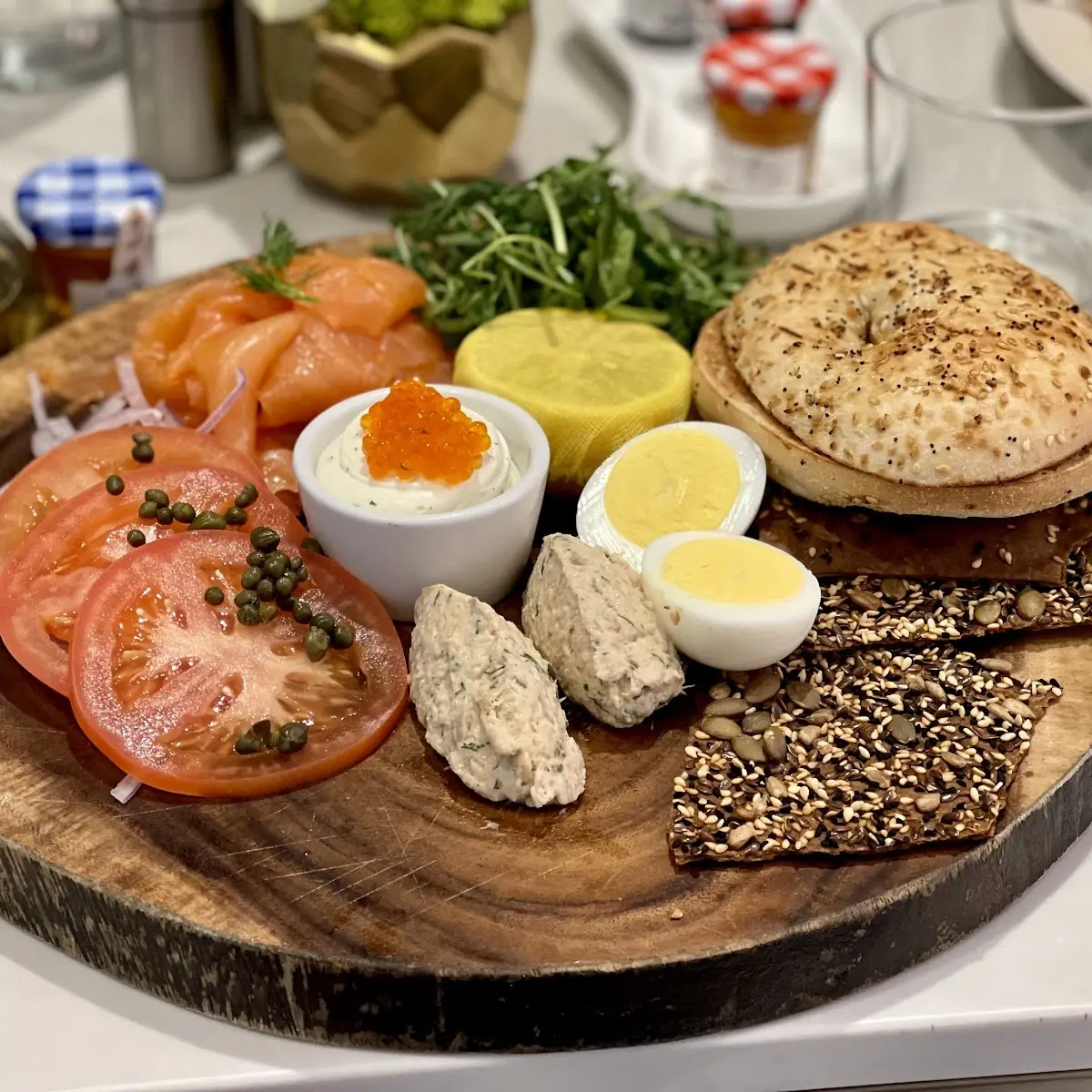 Smoked Salmon Plate