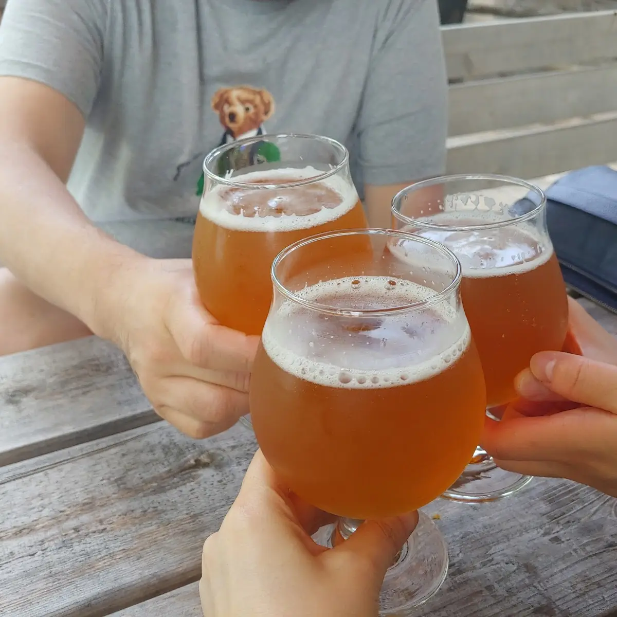Local Beer, Niger Reef Tea House (licensed restaurant)