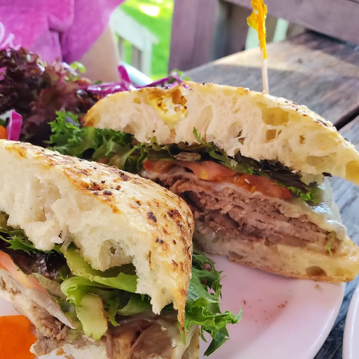 Roast Beef Sandwich, Niger Reef Tea House (licensed restaurant)