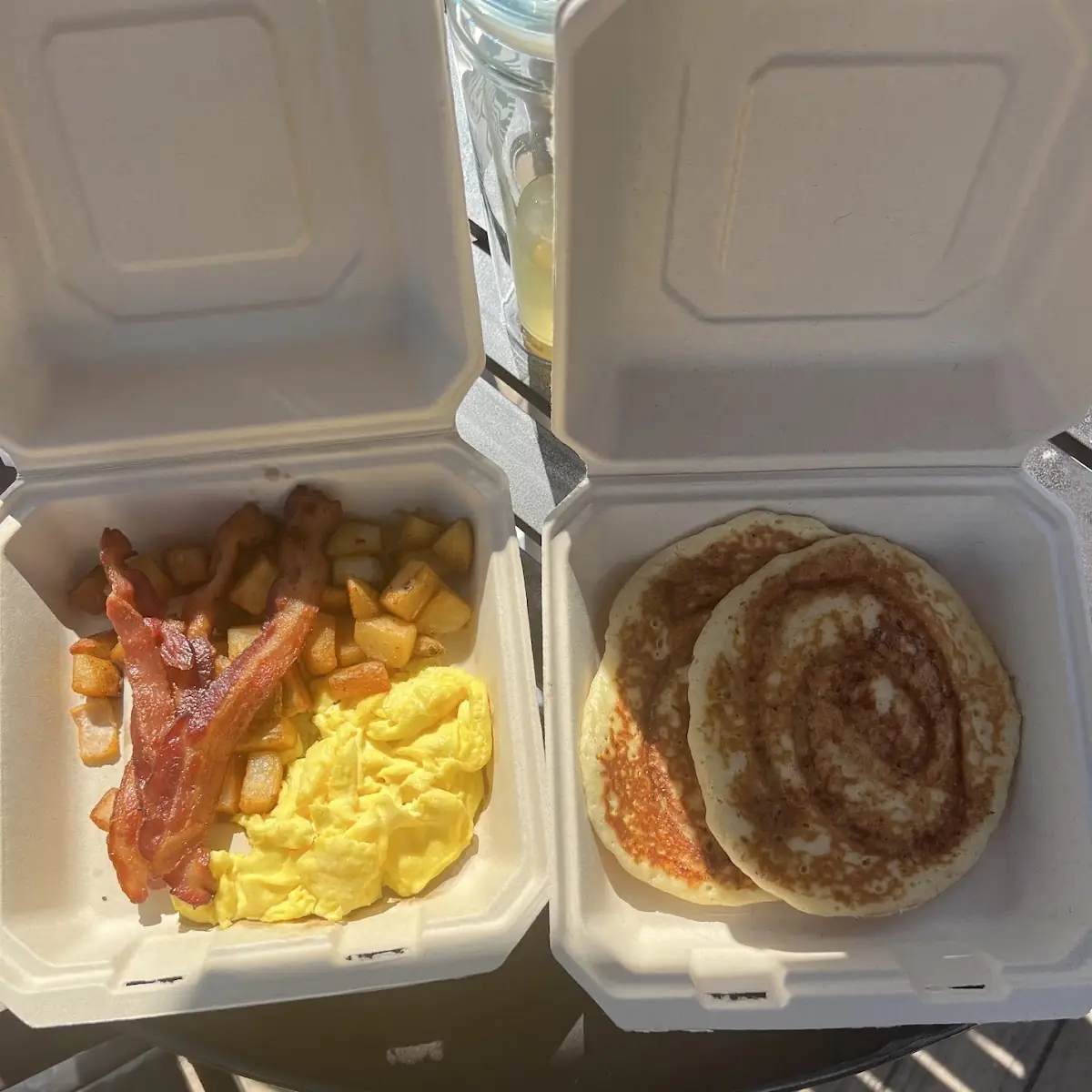 Cinnamon Roll Pancakes