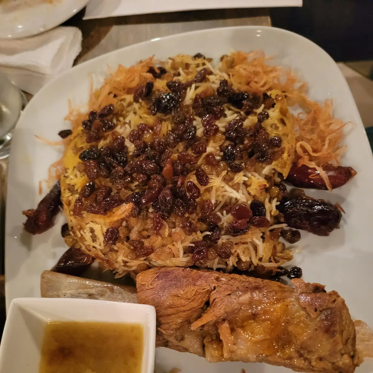 Lentil Rice with Beef Rib