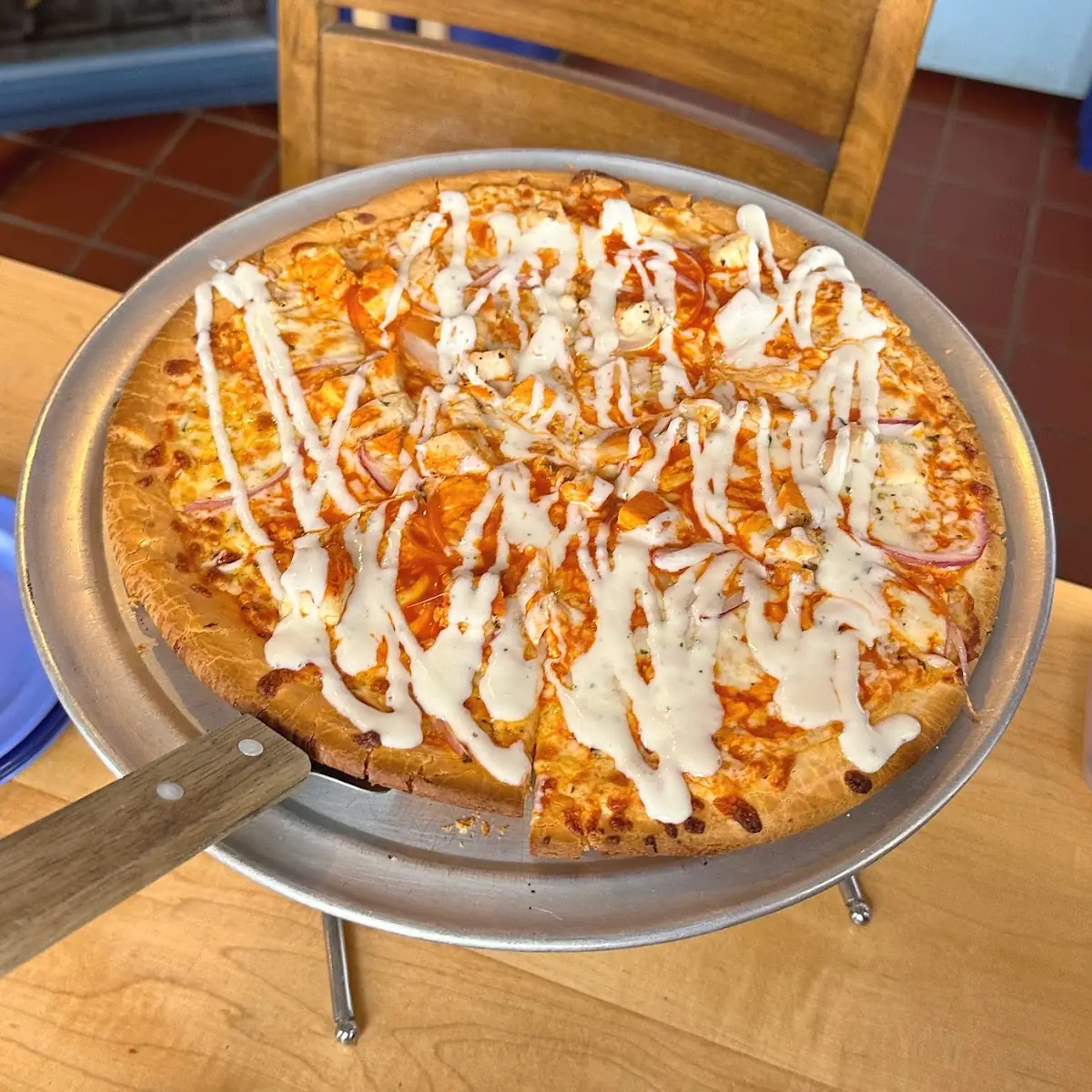 Gluten-Free BBQ Chicken Pizza