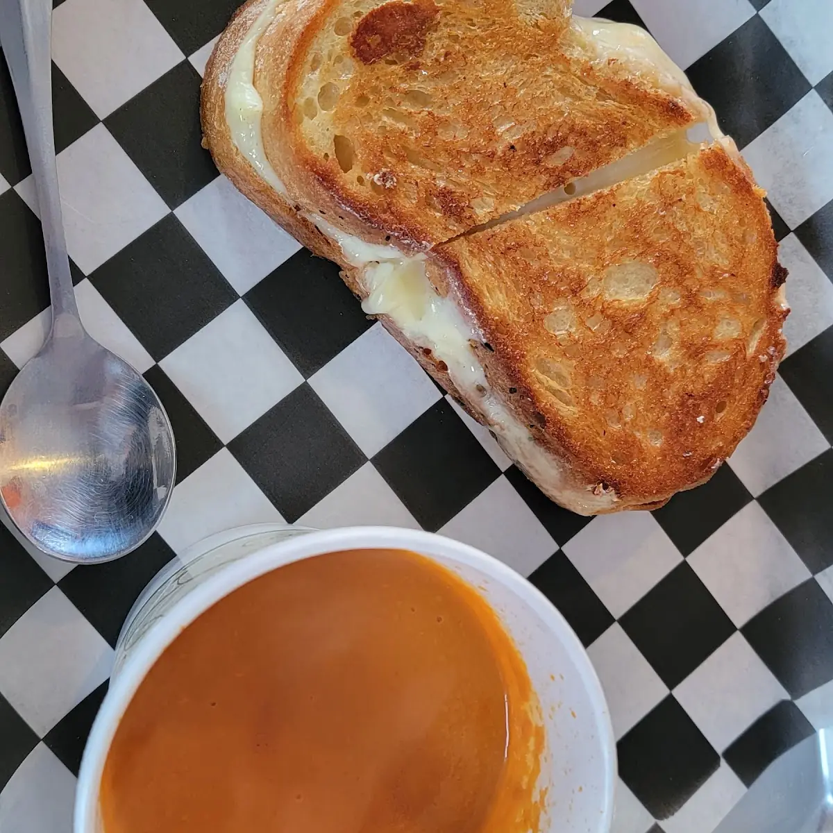 Grilled Cheese and Tomato Soup