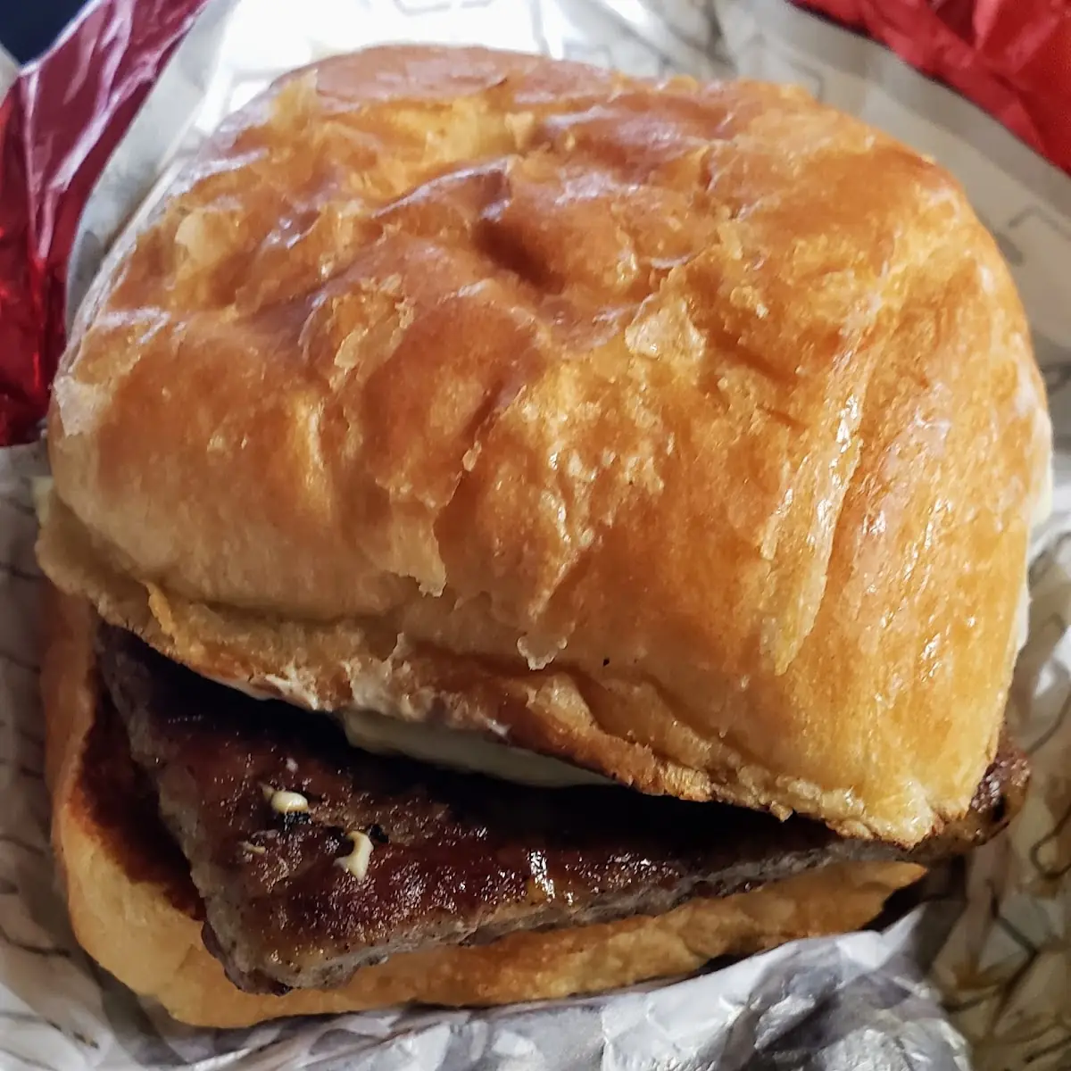 Sausage Egg and Cheese Croissant