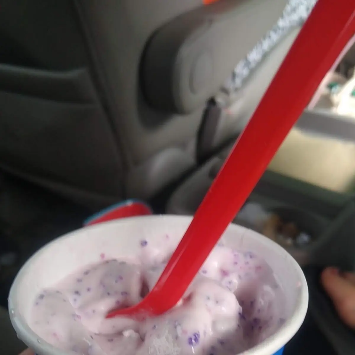 Cotton Candy Blizzard Treat