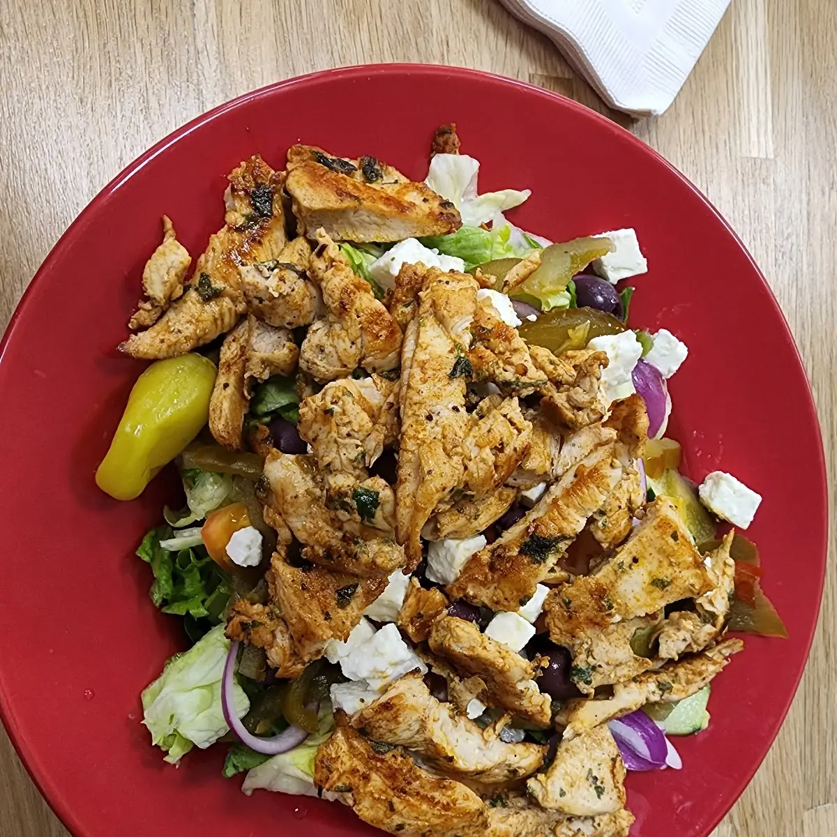 Chicken Greek Salad