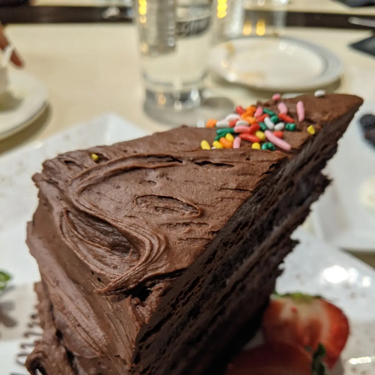 Old Fashioned Chocolate Cake