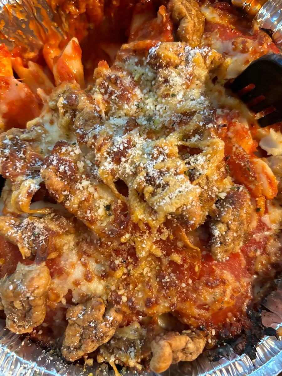 Meat Pepperoni Pasta Bolognese