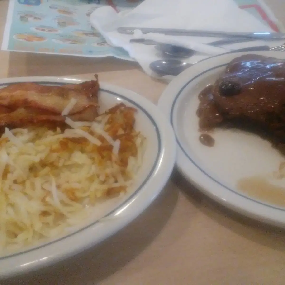 Chocolate Pancake Combo