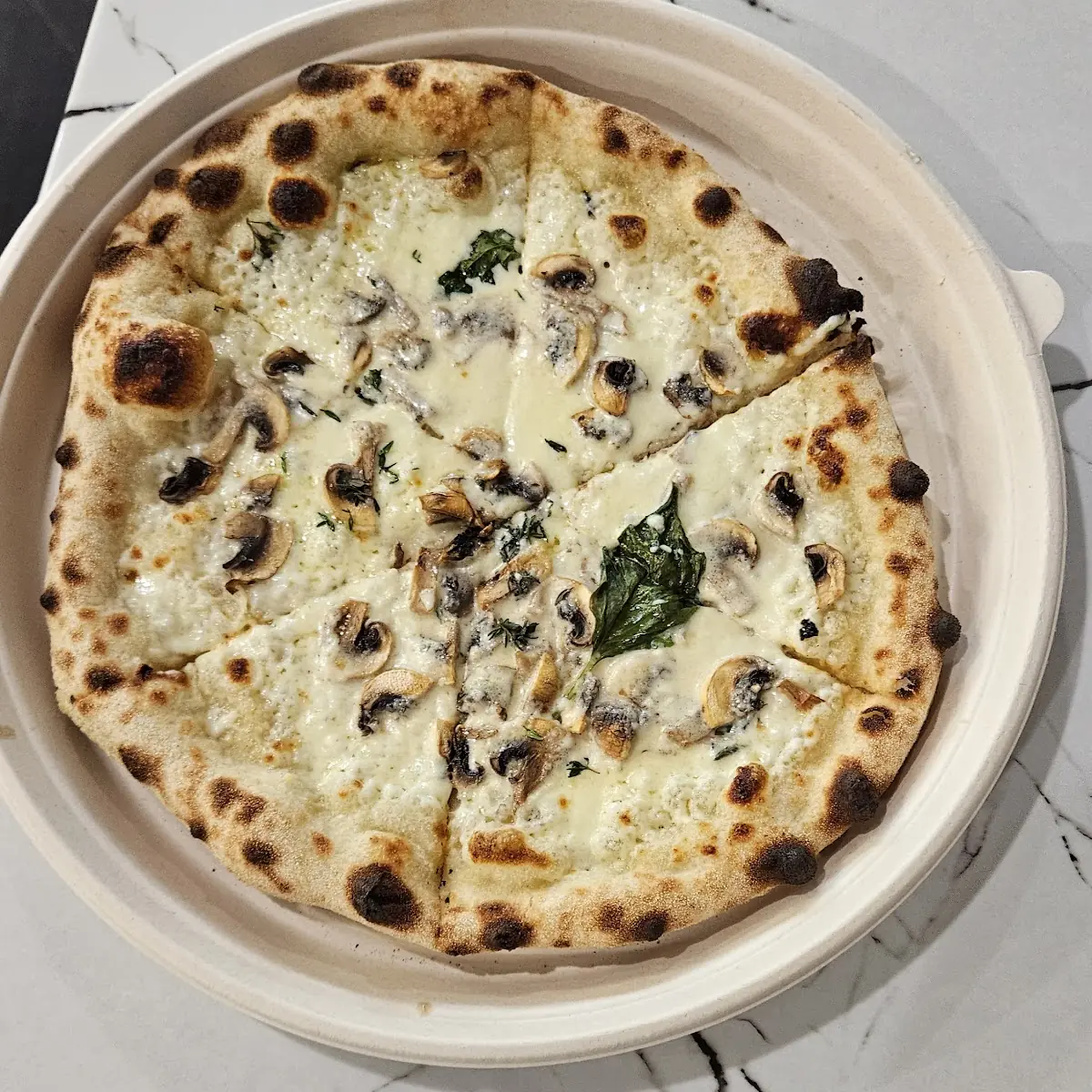 Mushroom Pizza