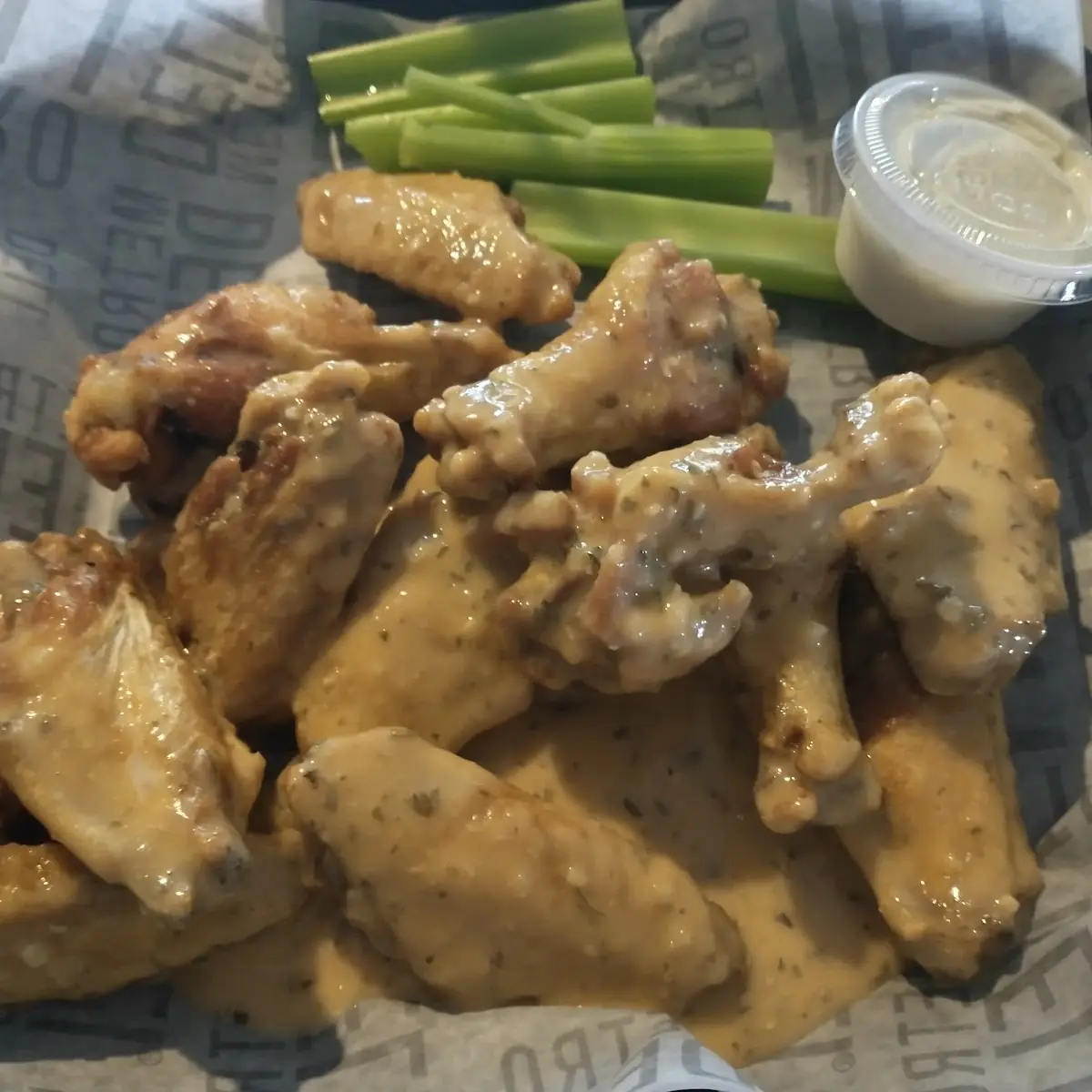 Garlic Parmesan Wings