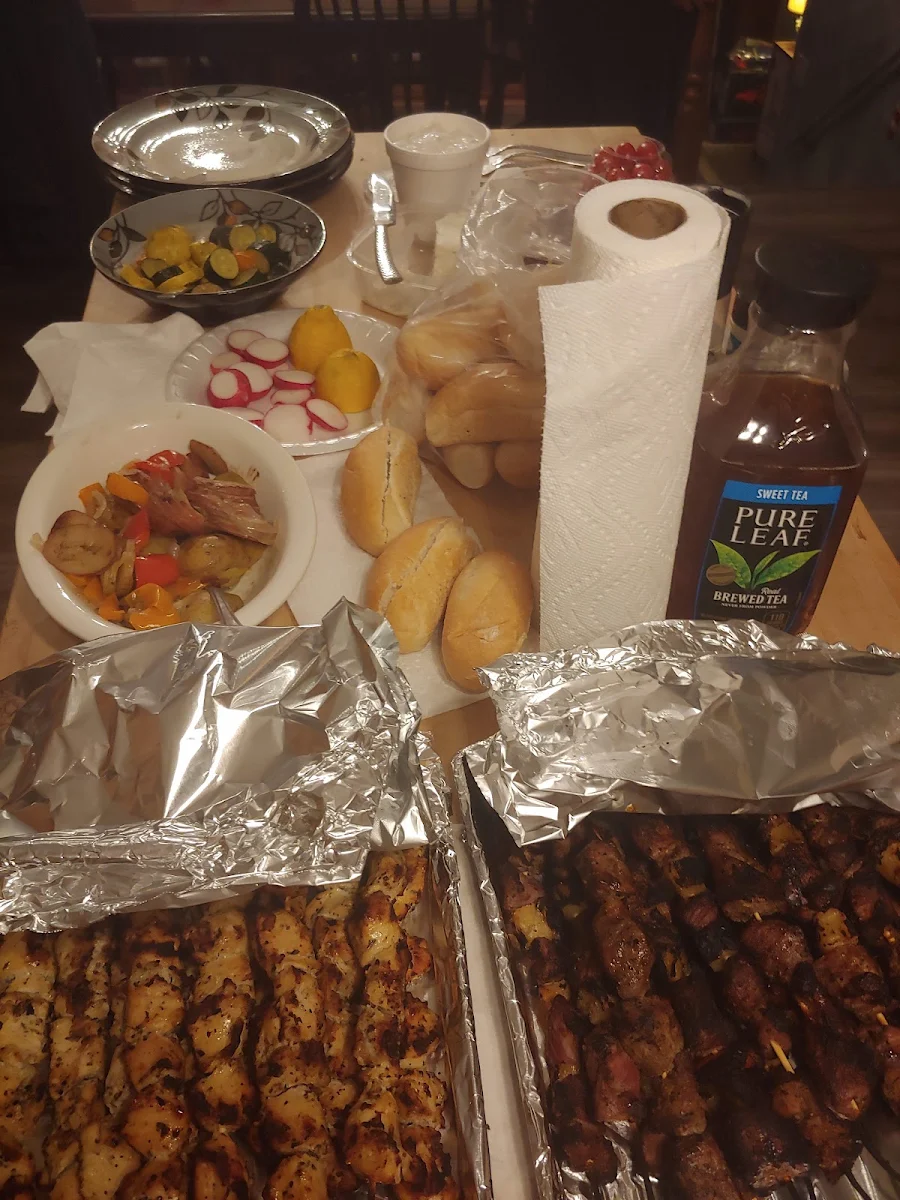 Chicken & Pork Kabobs