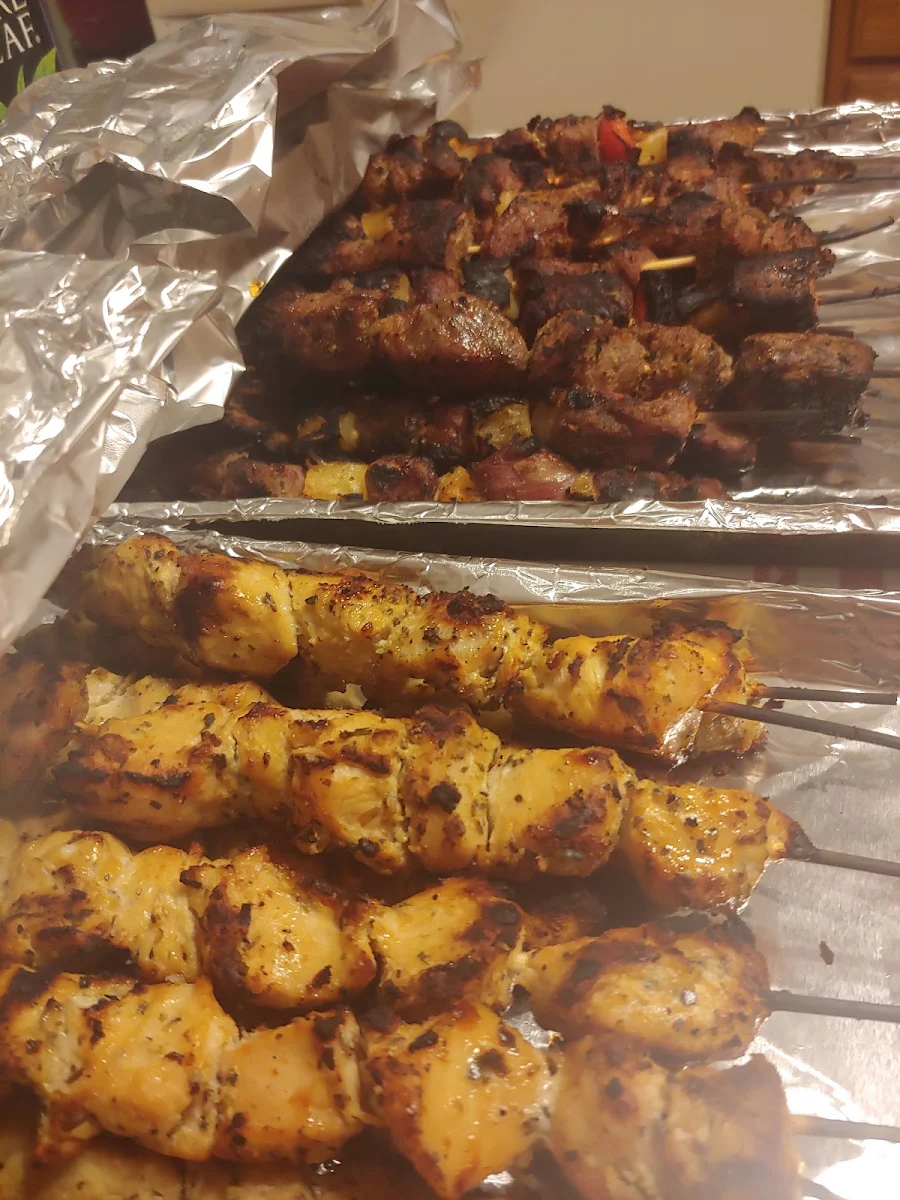 Chicken & Pork Shish Kebab